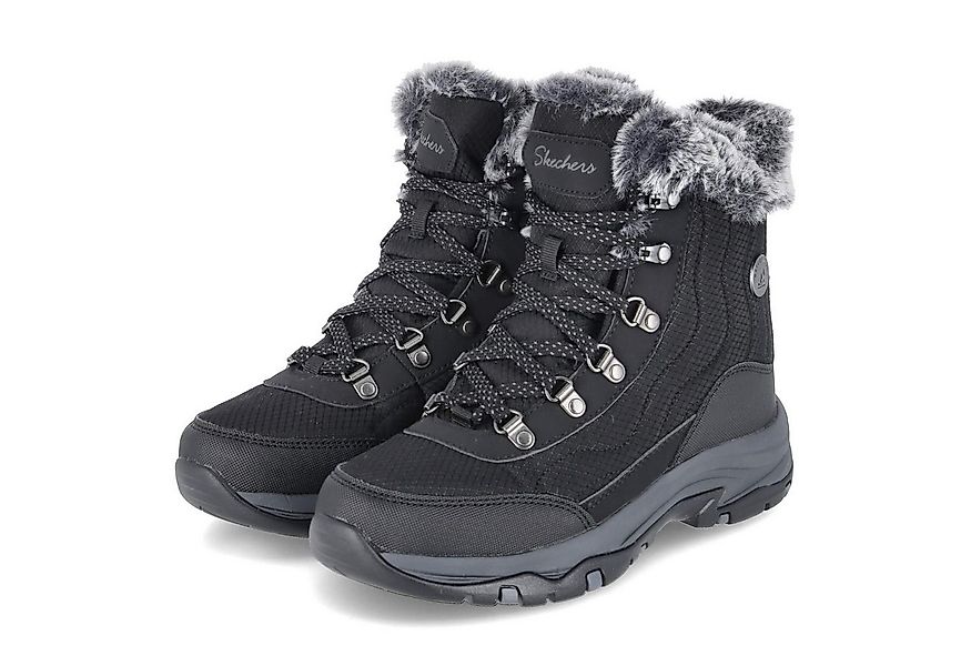 Skechers Skechers 167893 BBK Damen Textil & Synthetik schwarz Winterstiefel günstig online kaufen
