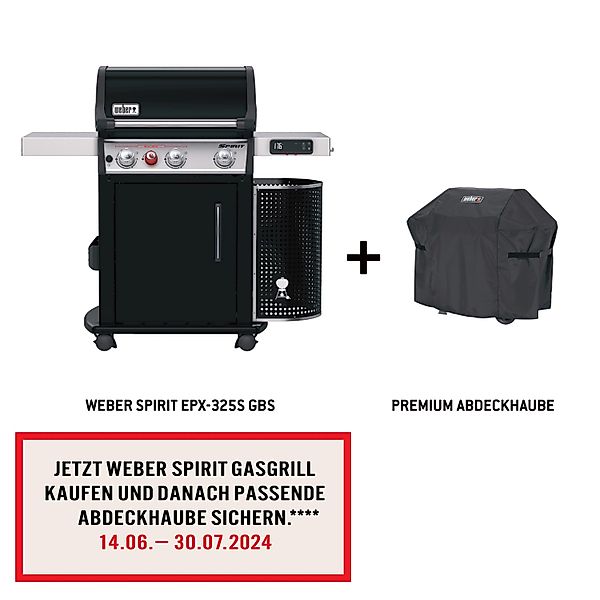 Weber Gasgrill Spirit EPX-325S GBS Smart Grill mit 3 Brennern und SearZone günstig online kaufen