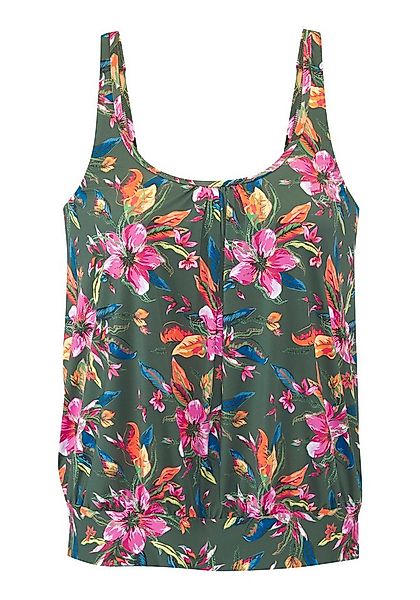 LASCANA Tankini-Top Malia, mit lockerem Schnit und tropischem Print günstig online kaufen