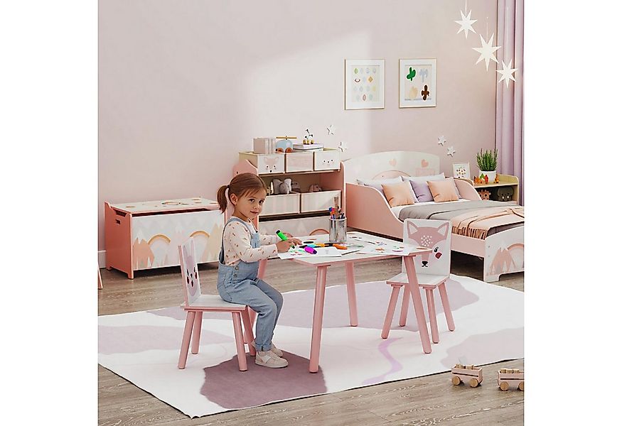 ZONEKIZ Kindersitzgruppe für Kinder von 3 bis 8 Jahren, (Kindermöbel, 3-tlg günstig online kaufen