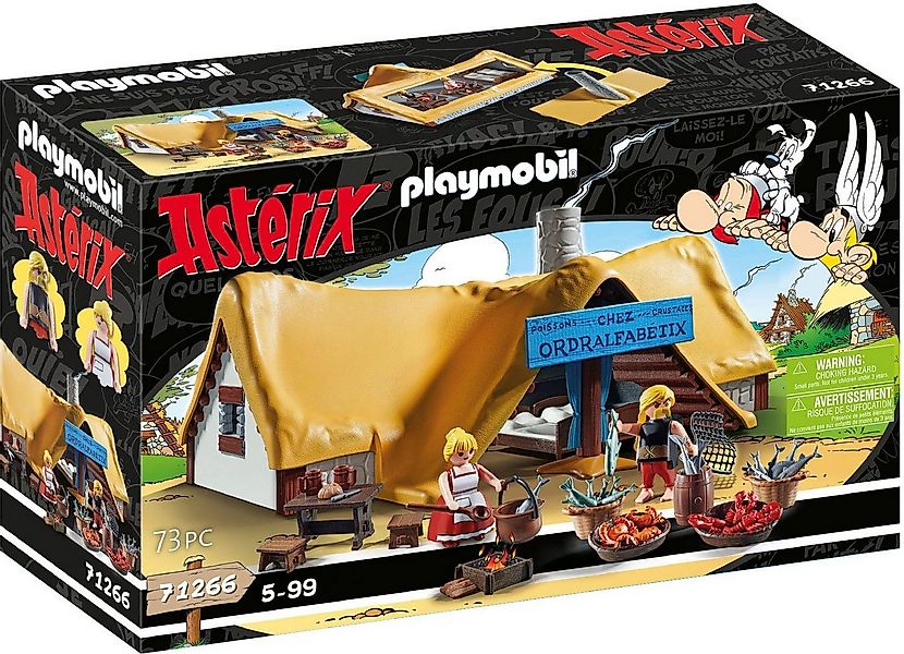 Playmobil® Hütte des Verleihnix (71266), Asterix Konstruktions-Spielset, (7 günstig online kaufen