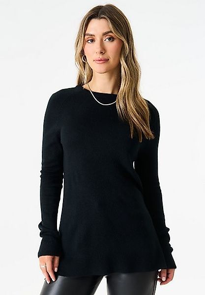 GINI LONDON Stricktop Gini Fine Rundhalsausschnitt Feinstrick-Pullover in Ü günstig online kaufen