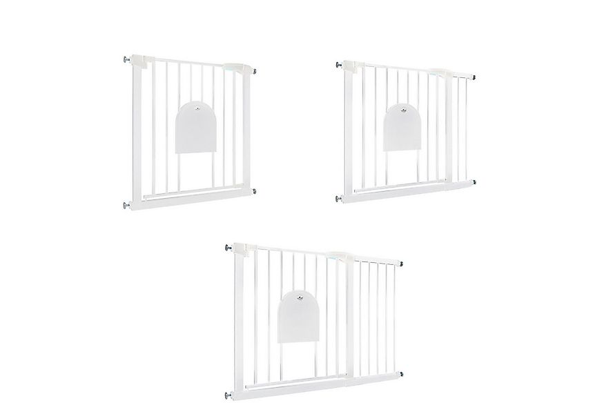 FIVMEN Treppenschutzgitter Türschutzgitter Treppengitter ohne bohren mit Ha günstig online kaufen