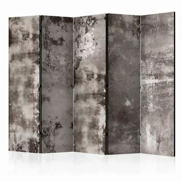 artgeist Paravent Old Plaster II [Room Dividers] grau Gr. 225 x 172 günstig online kaufen
