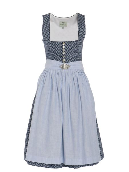 Berwin Dirndl Dirndl mit Streifenschürze und günstig online kaufen