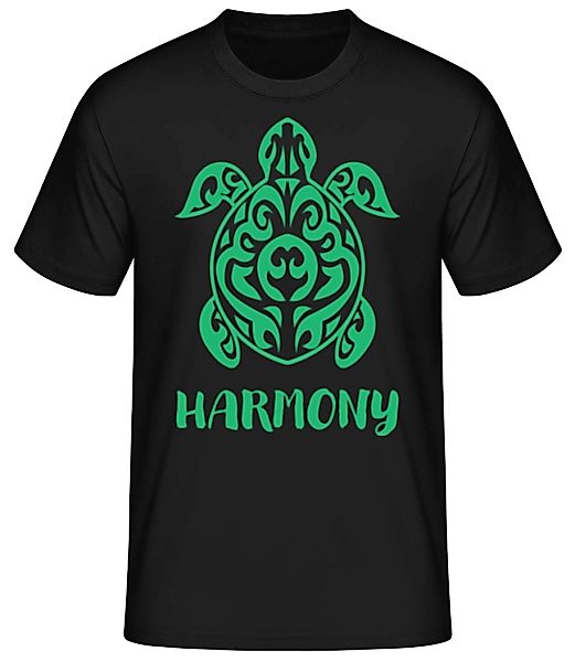 Turtle Harmony Tribal · Männer Basic T-Shirt günstig online kaufen