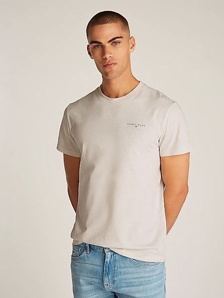 Tommy Jeans T-Shirt "TJM SLIM LINEAR CHEST SS TEE EXT", mit Logodruck günstig online kaufen