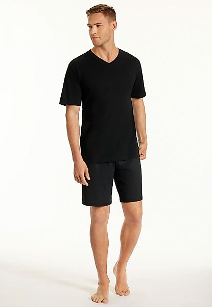 uncover by SCHIESSER Shorty "Uncover Nightwear", 2 Stk. V-Ausschnitt, Kurza günstig online kaufen