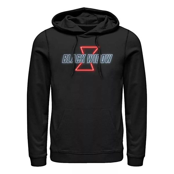 Marvel - Logo Black Widow Neon V2 - Unisex Hoodie günstig online kaufen