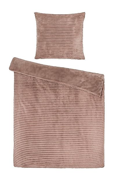 heimtexland Bettwäsche Cord Wende-Bettbezug Cashmere Touch Teddy Plüsch, Mi günstig online kaufen