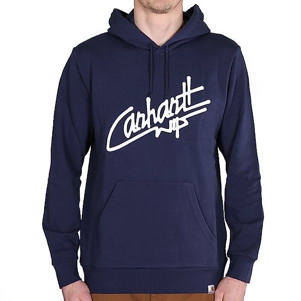 Carhartt WIP Kapuzenpullover Carhartt WIP Hooded Locals Sweat Blue White günstig online kaufen