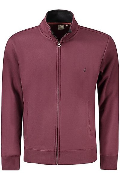Coveri Moving Sweatshirt Herren Sweatshirt Rot mit Reißverschluss und günstig online kaufen