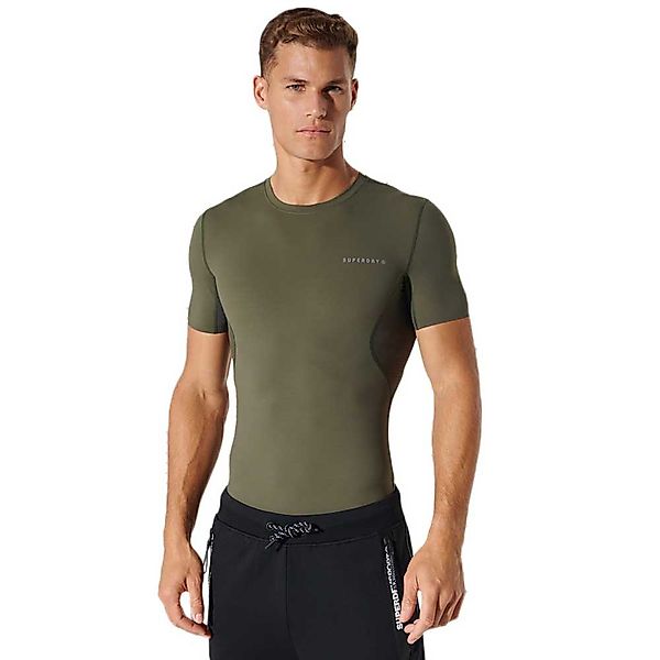 Superdry Ice Cool Kurzarm T-shirt 2XL Army Khaki günstig online kaufen