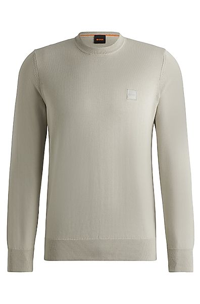 BOSS ORANGE Strickpullover "Kanovano", mit Logo auf der Brust günstig online kaufen