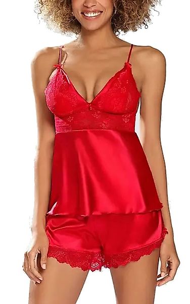 DKaren Schlafanzug Damen Nachtwäsche Shorty Pyjama günstig online kaufen