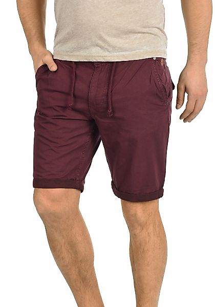 Blend Chinoshorts "BHClaudio" Chino Shorts mit Print am Saumumschlag günstig online kaufen