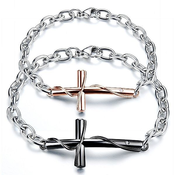 Kim Johanson Schmuckset Kreuz, mit Zirkonia, günstig online kaufen