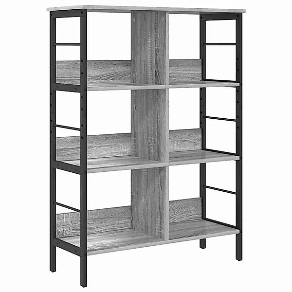 vidaXL Bücherregal Graues Sonoma 82 x 32 x 112 cm Holzwerkstoff 883991 günstig online kaufen
