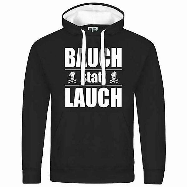 deinshirt Kapuzenpullover Herren Kapuzenpullover Bauch statt Lauch Mit Prin günstig online kaufen