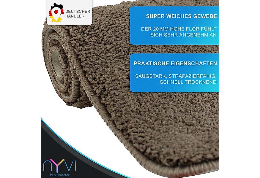 NYVI Badematte WC Deckelbezug mit Gummizug NYVISpa Lasalle Toilettendeckelb günstig online kaufen