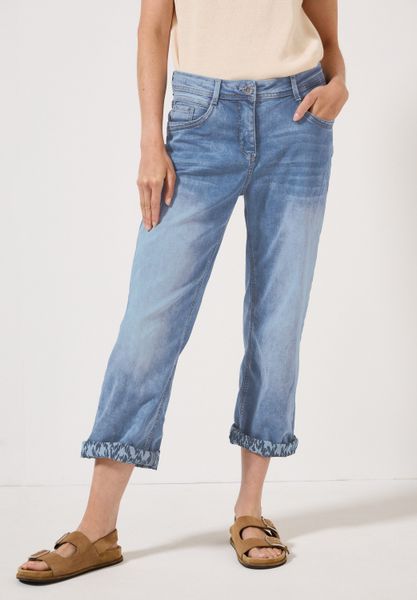 STREET ONE Loose-fit-Jeans High Waist günstig online kaufen