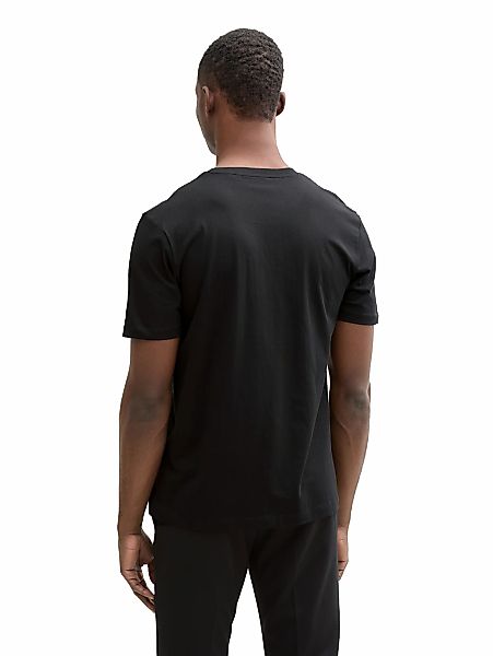 TOM TAILOR Denim T-Shirt mit verschiedenen günstig online kaufen
