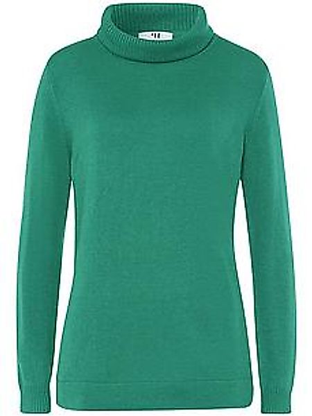 Rollkragen-Pullover Modell Tamara Peter Hahn grün günstig online kaufen