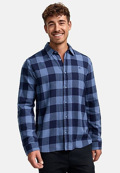 Indicode Langarmhemd Herren INGilman Herrenhemd Langarm aus 100 % Baumwolle günstig online kaufen