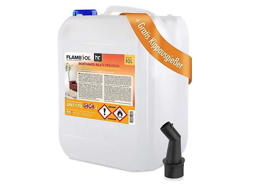 Höfer Chemie GmbH Bioethanol 10 L FLAMBIOL® Bioethanol 96,6% Premium für Et günstig online kaufen