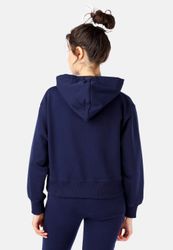 Bellivalini Kapuzensweatshirt Kapuzenpullover kurz Damen Sportanzug günstig online kaufen