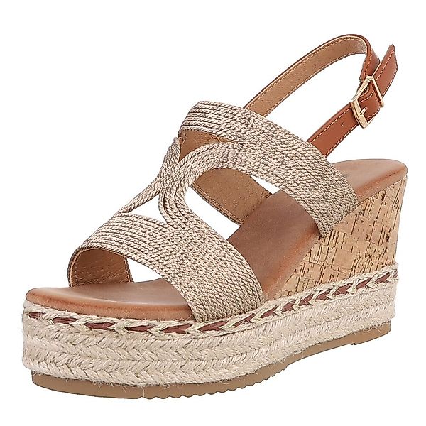 Ital-Design Modische Espadrilles mit Keilabsatz für günstig online kaufen