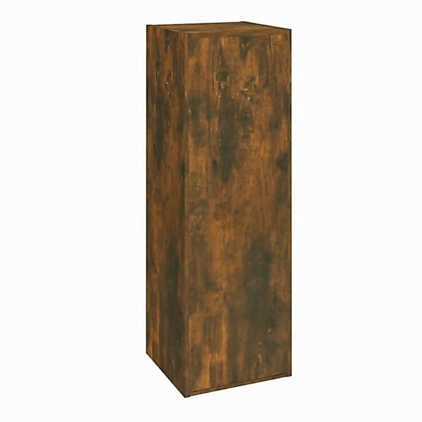 furnicato TV-Schrank Räuchereiche 30,5x30x90 cm Holzwerkstoff (1-St) günstig online kaufen