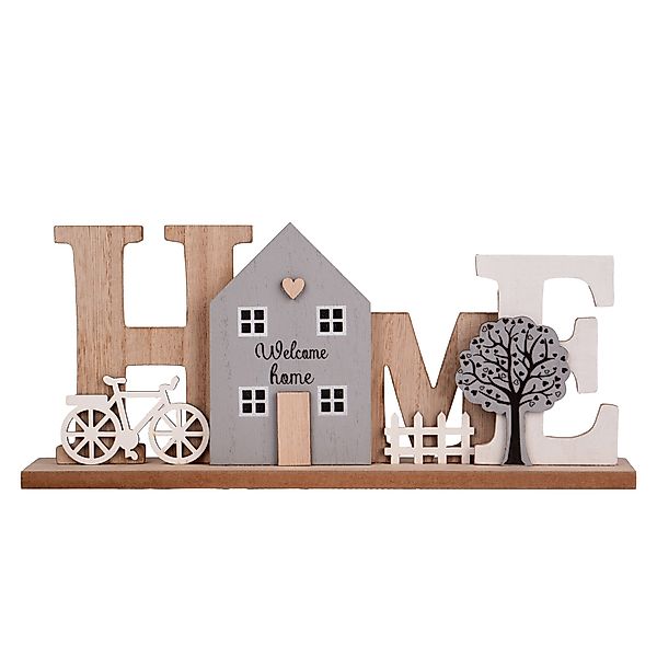 UNUS HOME Dekofigur Holzaufsteller Dekoartikel (Holz-Aufsteller günstig online kaufen