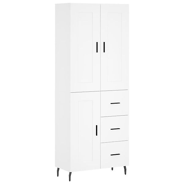 vidaXL Highboard Highboard Weiß 69,5x34x180 cm günstig online kaufen