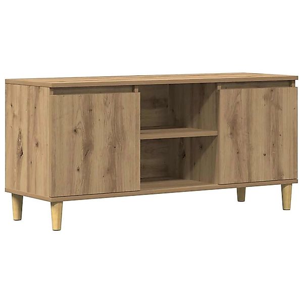 vidaXL TV-Schrank Artisan-Eiche 102x35x50 cm Holzwerkstoff 856429 günstig online kaufen
