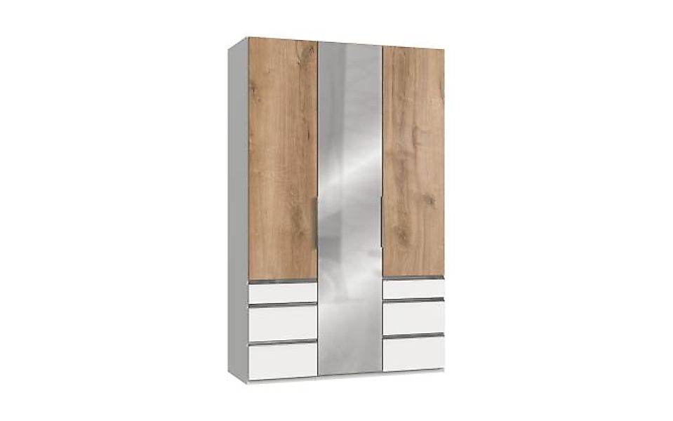 Kleiderschrank 150 breit mit 1 Spiegel LEVEL36 A von WIMEX Braun günstig online kaufen
