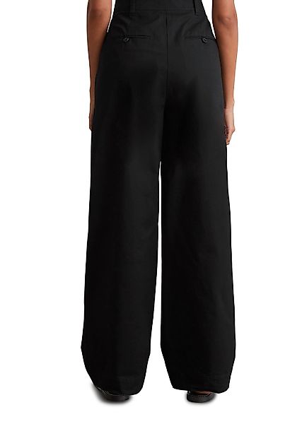 Marc O'Polo Bundfaltenhose weit, aus Twill, Allrounder günstig online kaufen