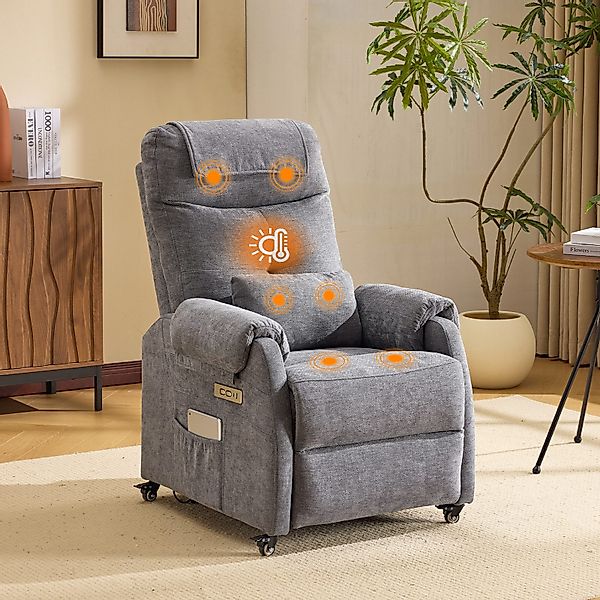 VINGLI Relaxsessel Fernsehsessel, TV-Sessel, 2/6 Punkte günstig online kaufen