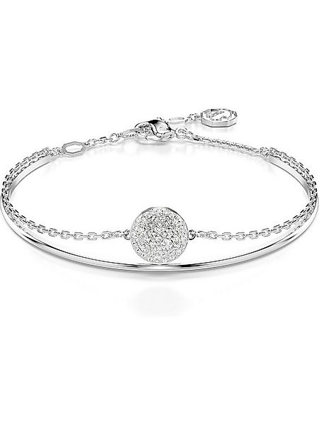 Swarovski Armreif Swarovski Damen-Armreif Metall Swarovski-Kristall günstig online kaufen
