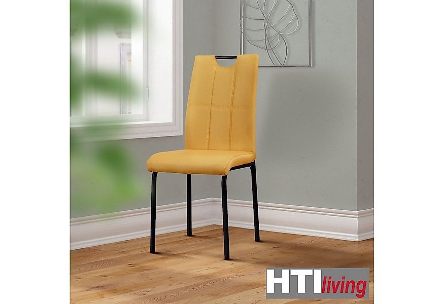 HTI-Living Esszimmerstuhl Stuhl Denton Gelb (Set, 2 St), Esszimmerstuhl günstig online kaufen