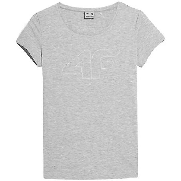 4F  T-Shirt SS23TTSHF583CHODNYJASNYSZARYMELAN günstig online kaufen