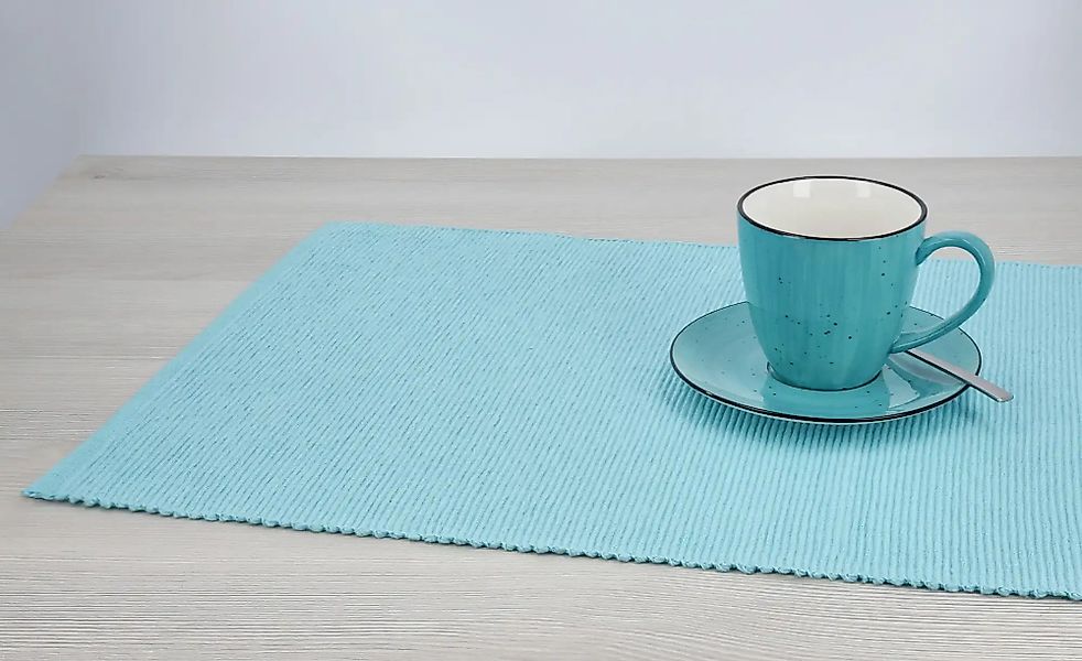 como Platzset  Bella ¦ blau ¦ Maße (cm): B: 33 Tischwäsche & Küchentextilie günstig online kaufen