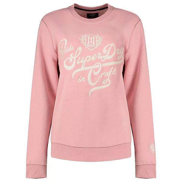 Superdry Pride In Craft Crew Sweatshirt XS Soft Pink günstig online kaufen