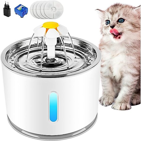 NUODWELL Trinkbrunnen Katzenbrunnen, Wasserspender für Katzen günstig online kaufen