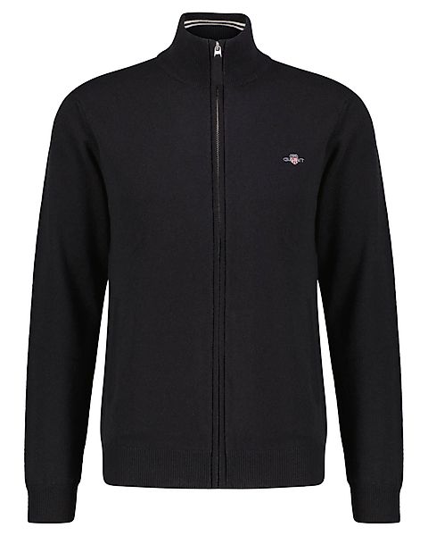 Gant Strickjacke Herren Strickjacke aus Lammwolle günstig online kaufen