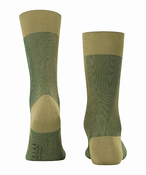 FALKE Fine Shadow Herren Socken, 43-44, Grün, Rippe, Baumwolle, 13141-72980 günstig online kaufen