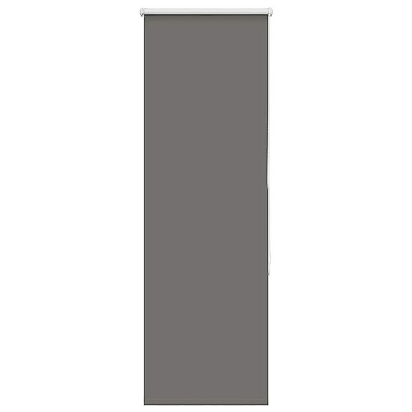 vidaXL Verdunkelungsrollo Grau 40x130 cm Stoffbreite 35,7 cm Polyester 4011 günstig online kaufen