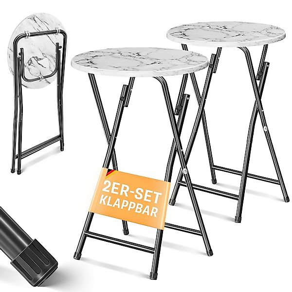 KESSER Bistrotisch Stehtisch Bistrotisch mit PVC-Platte Wetterbeständiger K günstig online kaufen