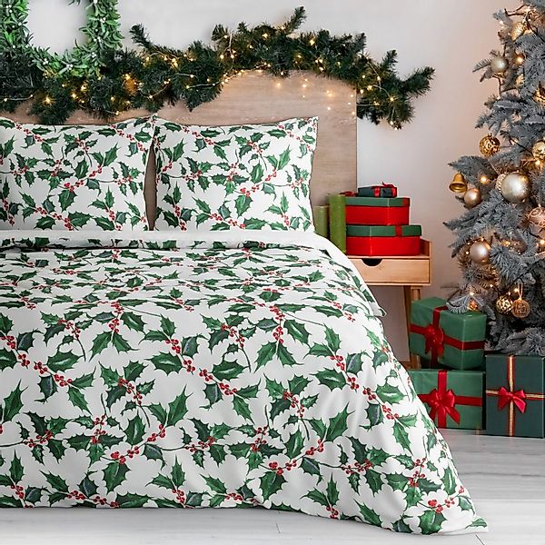 Eurofirany Bettwäsche Weihnachtsbettwäsche, Weihnachtsgeschenk Satinbaumwol günstig online kaufen