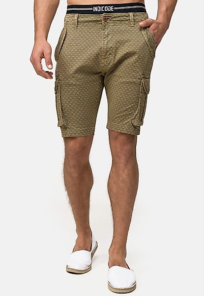 Indicode Cargoshorts Arbor aus elastischer Baumwoll-Qualität günstig online kaufen